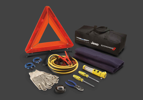 Mopar OEM Roadside Safety & Emergency Kit - Click Image to Close